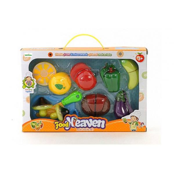 Žaislinės pjaustomos daržovės ir vaisiai Heaven